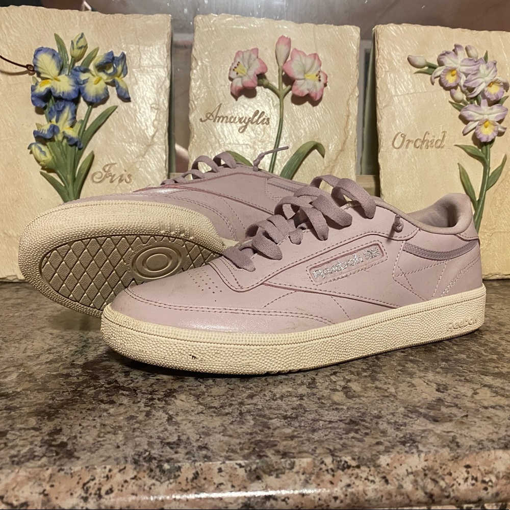 Lilac Purple Reebok Sneakers